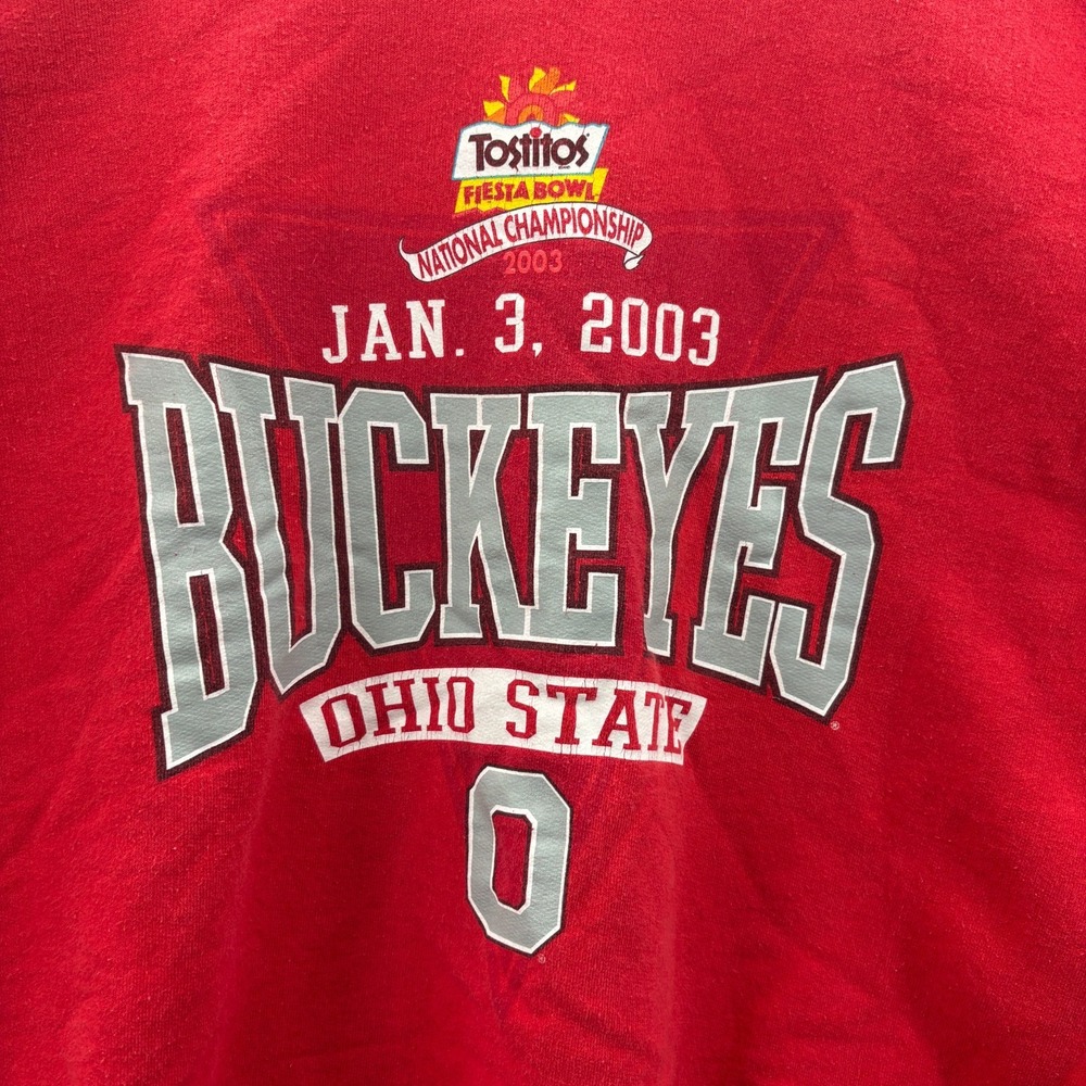 Vintage Ohio State Buckeyes Sweatshirt Mens 2XL Crewneck NCAA College Football‎